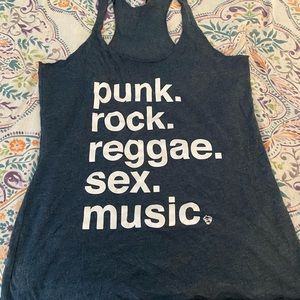Concert tank punk rock vintage